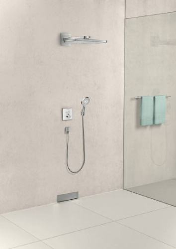 Смеситель с термостатом для душа Hansgrohe ShowerSelect 15738400 купить по всей России