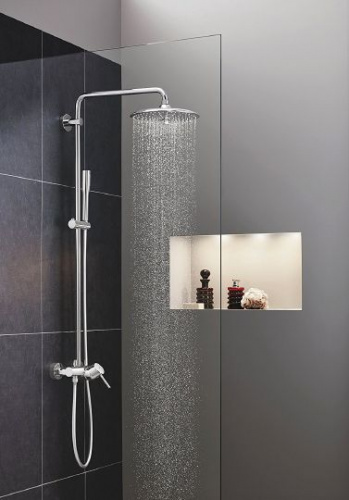 Душевая стойка Grohe Euphoria Concetto 23061002, Душевые панели, Душевые системы, Стойки, Гарнитуры, лейки, тропический душ в Москве Тел.: +7 (968) 040-40-82