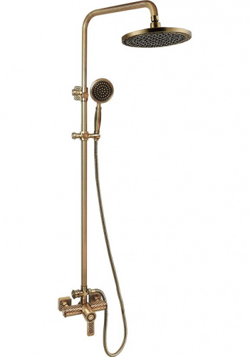 Душевая система Altrobagno Antik Duo 030102 Br, Душевые панели, Душевые системы, Стойки, Гарнитуры, лейки, тропический душ в Москве Тел.: +7 (968) 040-40-82