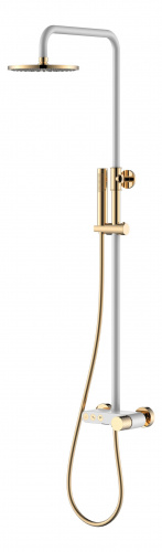 Душевая стойка Boheme Stick 128-WG, Душевые панели, Душевые системы, Стойки, Гарнитуры, лейки, тропический душ в Москве Тел.: +7 (968) 040-40-82