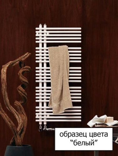 Полотенцесушитель водяной Zehnder Yucca Star YAS-180-050 белый с доставкой по Москве