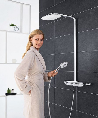 Душевая стойка Grohe Rainshower SmartControl 360 Mono, Душевые панели, Душевые системы, Стойки, Гарнитуры, лейки, тропический душ в Москве Тел.: +7 (968) 040-40-82
