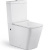Унитаз-компакт CeramaLux 2171 безободковый, Soft Close 33.5x60.5x81см в интернет магазине сантехники Акванота в Москве Тел.: +7 (968) 040-40-82