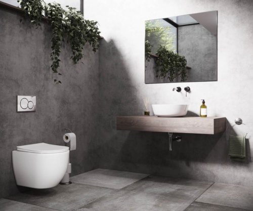 Подвесной унитаз Ceramica Nova Mia Rimless CN1805 в интернет магазине сантехники Акванота в Москве Тел.: +7 (968) 040-40-82