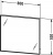 Зеркало Duravit L-Cube 80