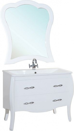 Зеркало Bellezza Грация 80 белое