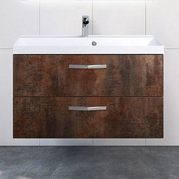 Тумба с раковиной BelBagno Aurora 90 metallo vintage