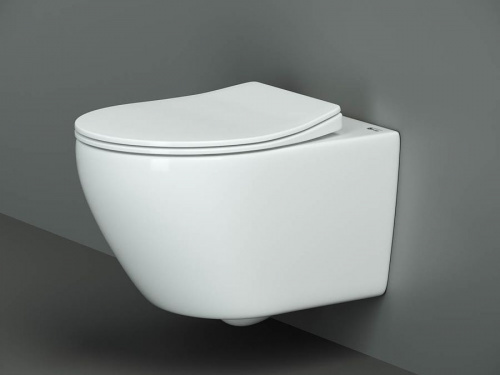 Подвесной унитаз Ceramica Nova Pearl Rimless CN8001 в интернет магазине сантехники Акванота в Москве Тел.: +7 (968) 040-40-82