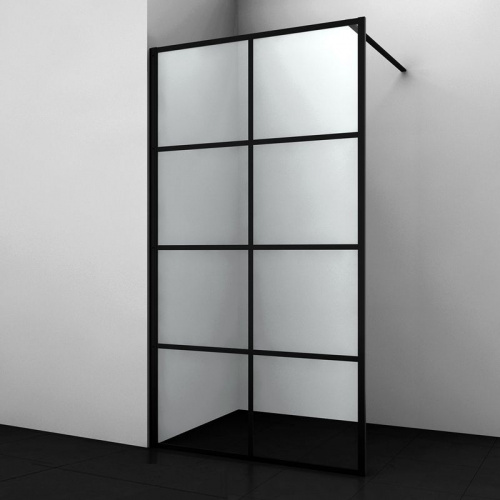 Душевая перегородка WasserKraft Glan 66W44 100x200см интернет магазина сантехники Акванота
