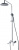 Душевая стойка Bravat Opal R F6125183CP-A2-RUS, Душевые панели, Душевые системы, Стойки, Гарнитуры, лейки, тропический душ в Москве Тел.: +7 (968) 040-40-82
