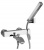 Смеситель для ванны Paini Lady 89CR105 с душем купить по всей России