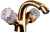 Смеситель для биде Boheme Crystal 316-CRST Бронза купить по всей России