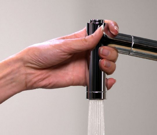 Смеситель для кухни Hansgrohe Metris 14820000 купить по всей России