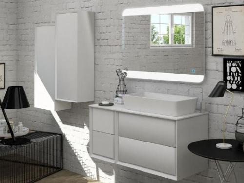 Шкаф Cezares Bellagio 40x25x100 bianco opaco