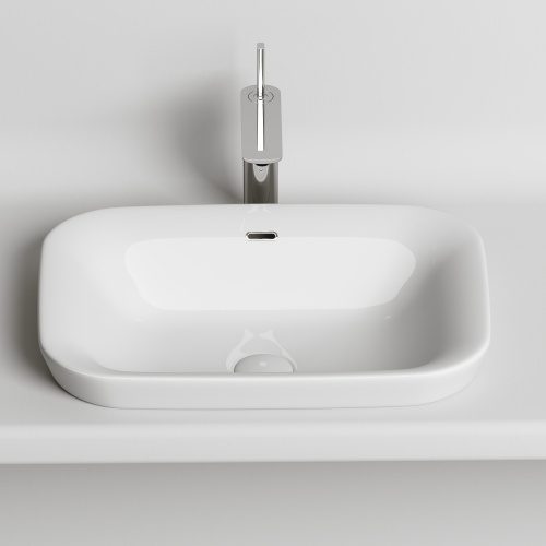 Раковина встраиваемая Ceramica Nova Element CN6041 58x40x15 интернет магазина сантехники Акванота