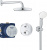 Душевой комплект Grohe Grohtherm 34727000, Душевые панели, Душевые системы, Душевые стойки, Гарнитуры, лейки, тропический душ в Москве Тел.: +7 (968) 040-40-82
