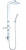 Душевая стойка Weltwasser WW DP 20150 хром, Душевые системы, Стойки, Гарнитуры, лейки, тропический душ в Москве Тел.: +7 (968) 040-40-82