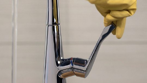 Смеситель для кухни Hansgrohe Metris 14822000 купить по всей России