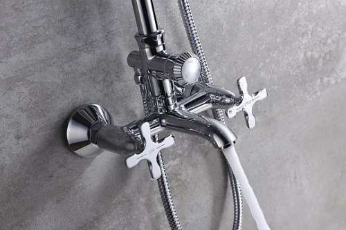 Душевая стойка Lemark Duetto LM5762C, Душевые панели, Душевые системы, Стойки, Гарнитуры, лейки, тропический душ в Москве Тел.: +7 (968) 040-40-82