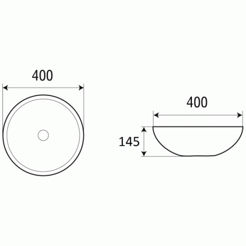 Накладная раковина WeltWasser Elbach 3003 белый глянец интернет магазина сантехники Акванота