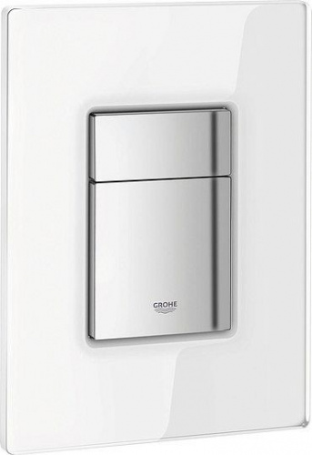 Кнопка смыва Grohe Skate Cosmopolitan 38845LS0 белая интернет магазина сантехники Акванота