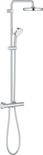 Душевая стойка Grohe Tempesta Cosmopolitan 27922001, Душевые панели, Душевые системы, Стойки, Гарнитуры, лейки, тропический душ в Москве Тел.: +7 (968) 040-40-82