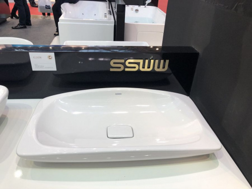 Раковина накладная SSWW CL3156 70x39 интернет магазина сантехники Акванота