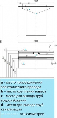 Зеркало-шкаф Акватон Ричмонд 100
