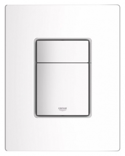 Кнопка смыва Grohe Skate Cosmopolitan 38732SH0 белая интернет магазина сантехники Акванота