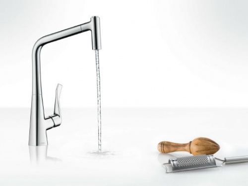 Смеситель для кухни Hansgrohe Metris 14820000 купить по всей России