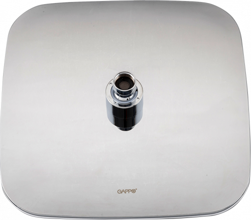 Душевой комплект Gappo G17 G7117-8 белый, хром, Душевые панели, Душевые системы, Душевые стойки, Гарнитуры, лейки, тропический душ в Москве Тел.: +7 (968) 040-40-82