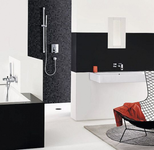 Смеситель для раковины Grohe Eurocube 19895000 настенный купить по всей России