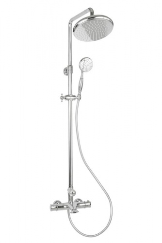 Душевая система с термостатом Altrobagno Beatrice 030406 Cr, Душевые панели, Душевые системы, Стойки, Гарнитуры, лейки, тропический душ в Москве Тел.: +7 (968) 040-40-82