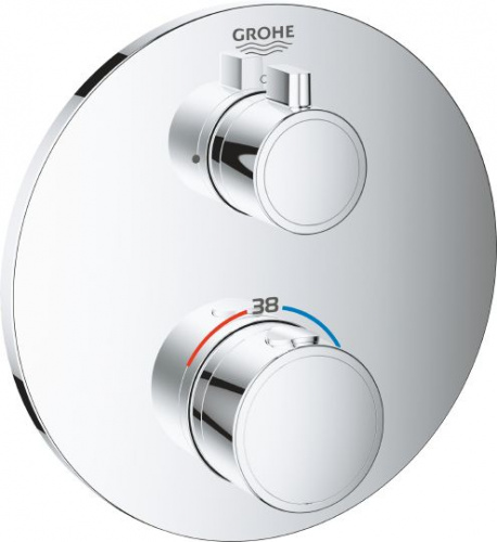 Смеситель с термостатом для душа Grohe Grohtherm 24075000 купить по всей России