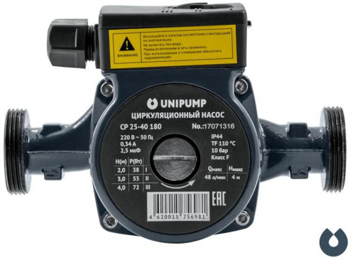 Циркуляционный насос Unipump CP 32-40 180