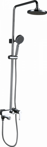 Душевая стойка Gappo G2402 хром, Душевые панели, Душевые системы, Стойки, Гарнитуры, лейки, тропический душ в Москве Тел.: +7 (968) 040-40-82
