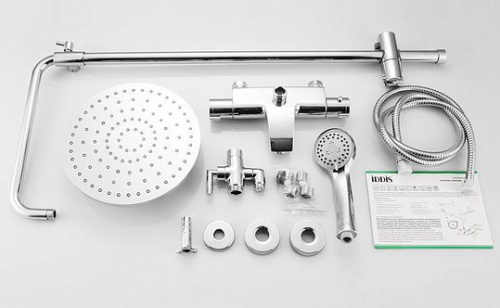 Душевая стойка Iddis Thermolife THESBBTi06, Душевые панели, Душевые системы, Стойки, Гарнитуры, лейки, тропический душ в Москве Тел.: +7 (968) 040-40-82