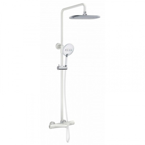 Душевая система с термостатом Altrobagno Squalo 030414 Bi, Душевые панели, Душевые системы, Стойки, Гарнитуры, лейки, тропический душ в Москве Тел.: +7 (968) 040-40-82