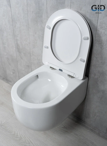 Унитаз подвесной GID Tornado Tr2133TF белый 49x36x34 в интернет магазине сантехники Акванота в Москве Тел.: +7 (968) 040-40-82