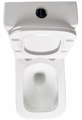 Напольный унитаз-компакт Terminus Ватикан 12F61x36W белый, безободковый в интернет магазине сантехники Акванота в Москве Тел.: +7 (968) 040-40-82
