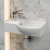 Накладная раковина Ceramica Nova Element CN6039R 40x22x12 правая интернет магазина сантехники Акванота