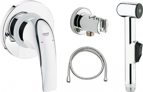 Гигиенический душ Grohe BauCurve 123072 со смесителем купить по всей России