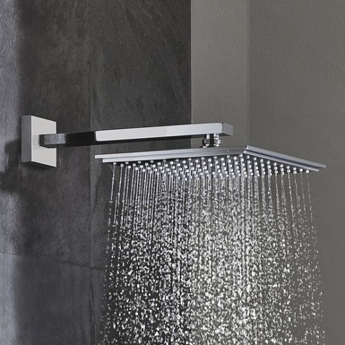 Душевой комплект Grohe Grohtherm Cube 34506000, Душевые панели, Душевые системы, Душевые стойки, Гарнитуры, лейки, тропический душ в Москве Тел.: +7 (968) 040-40-82