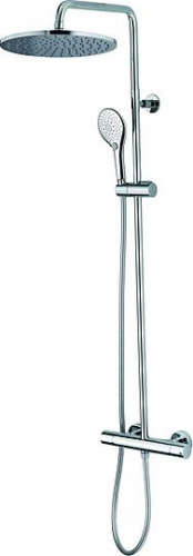Душевая стойка Bossini Cosmo L10044.030 хром, Душевые панели, Душевые системы, Стойки, Гарнитуры, лейки, тропический душ в Москве Тел.: +7 (968) 040-40-82