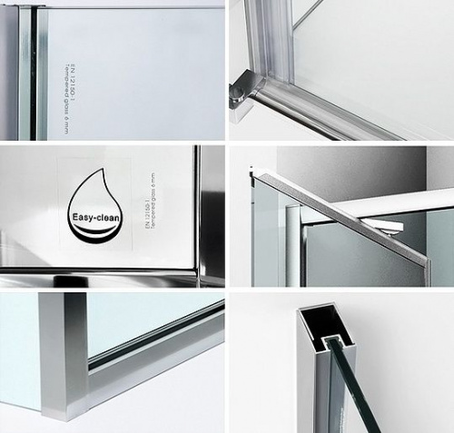 Душевой уголок Wasserkraft Salm 27I03 90x90 см интернет магазина сантехники Акванота