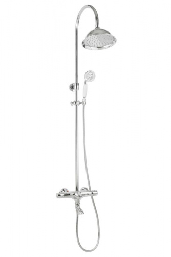 Душевая система с термостатом Altrobagno Beatrice 030402 Cr, Душевые панели, Душевые системы, Стойки, Гарнитуры, лейки, тропический душ в Москве Тел.: +7 (968) 040-40-82