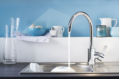 Смеситель для кухни Grohe Eurosmart Cosmopolitan 32843000 купить по всей России