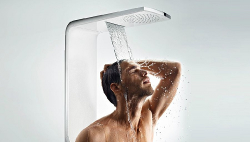 Душевая панель Hansgrohe Raindance Lift 27008000, Душевые системы, Стойки, Гарнитуры, лейки, тропический душ в Москве Тел.: +7 (968) 040-40-82