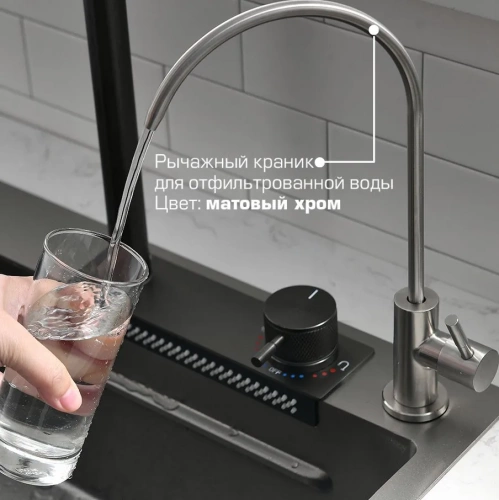 Мойка кухонная Esbano Cascade многофункциональная