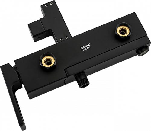 Душевая стойка Gappo G17 G2417-6 черная, Душевые панели, Душевые системы, Стойки, Гарнитуры, лейки, тропический душ в Москве Тел.: +7 (968) 040-40-82
